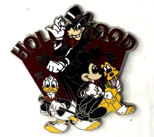 Disney Hollywood Backlot Fab 4 California Adventure Exclusive Tuxedos Pin
