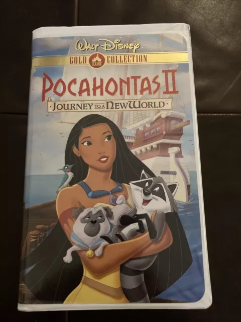 ~WALT DISNEY~GOLD COLLECTION~POCAHONTAS II~JOURNEY TO A NEW WORLD~VHS New