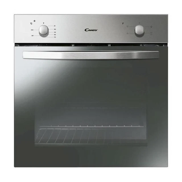 Four Électrique Intégré Candy 71 Litres Classe A 60 Cm Acier Inoxydable FCS201x