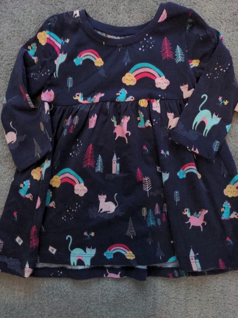 Massive bundle baby girls 6-9 months clothes winter/spring dress leggings tops 2