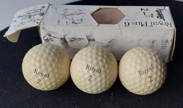 Uniroyal, Royal Plus 6 Pat.pend. Funda De Pelota De Golf. Royal #2 Hecho En Ee. Uu.