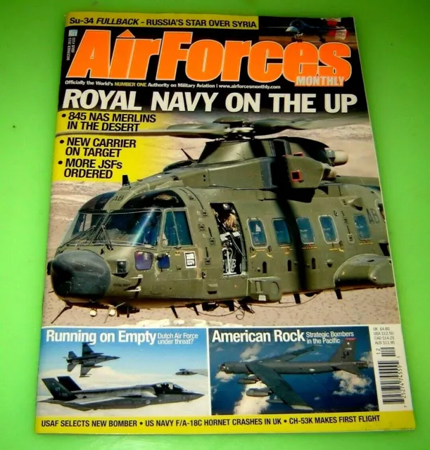Air Forces Monthly December 2015 Royal Navy On The Up Nas Merlins