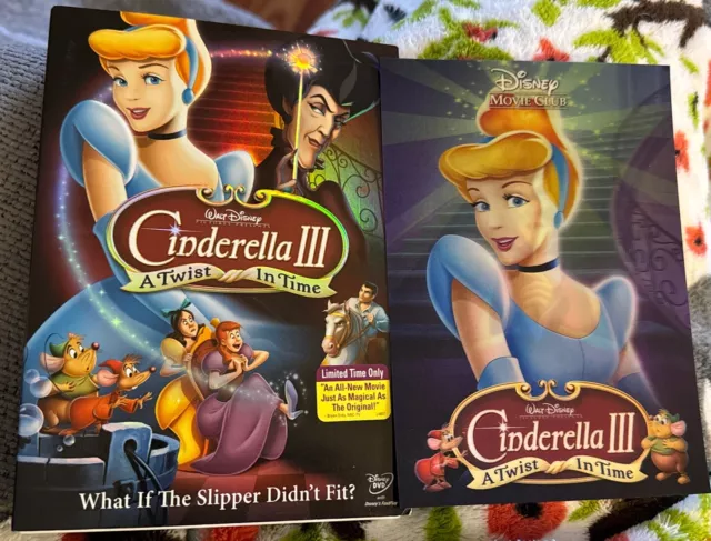 Cinderella III - A Twist in Time - DVD - VERY GOOD