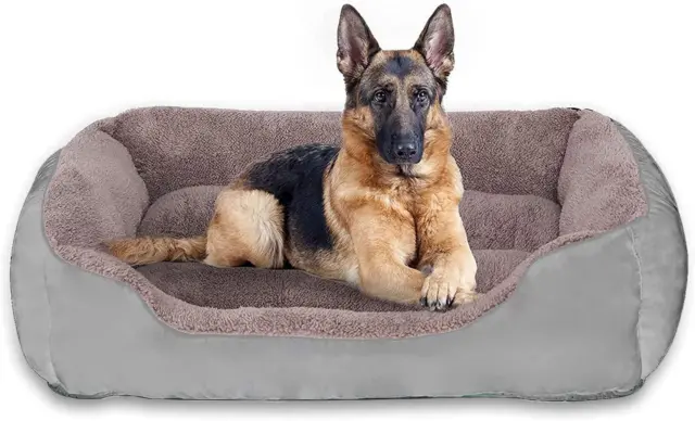 Dog Beds for Large Dogs, Washable Large Pet Dog Bed Sofa Firm Breathable
