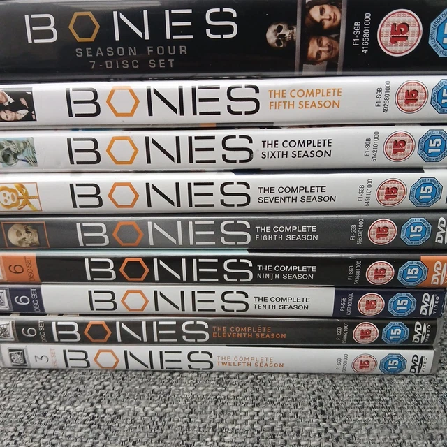 BONES THE COMPLETE Series 1-12 DVD TV Series £36.99 - PicClick UK