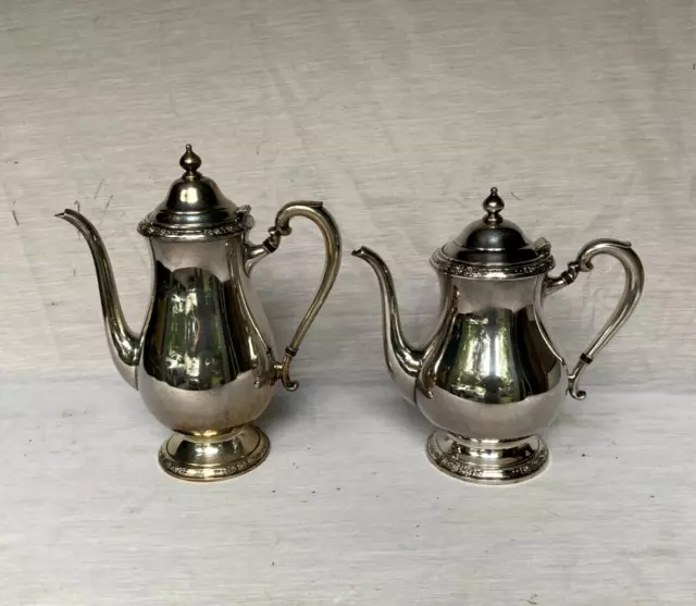 Vtg. Camille, International Silver Company, Silverplate 6 Piece Tea/Coffee Set 2