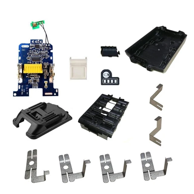 Batteria Scatola Set Attrezzi Accessori Circuito Cover Scatola PCB Carica