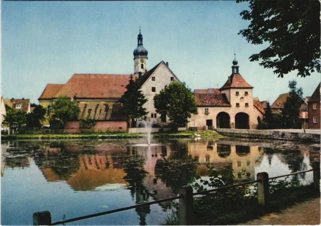 CPA AK ALLERSBERG Mfr Spitalweiher Mit Nurnberger Tor GERMANY 989887 cpa-ak-allersberg-mfr-spitalweiher-mit-nurnberger-tor-germany-989887