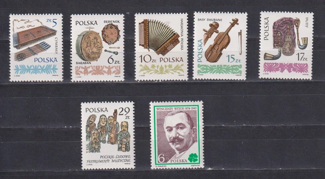 Polen 1984: Mi. Nr. 2899-2904; 2905 postfrisch