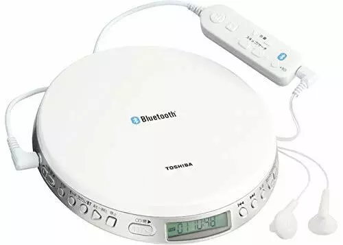 Toshiba Bluetooth Portable Lecteur CD (Blanc) TY-P3(W) Japon Domestique Origine
