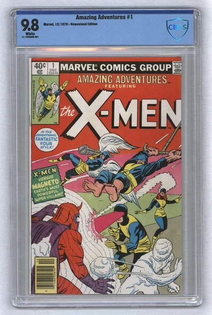 Amazing Adventures #1 1979 Reprint 1st X-Men #1 1963 Newsstand CBCS 9.8 NOT CGC