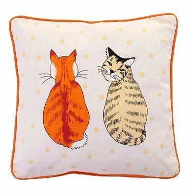 Ulster Weavers Funda de Cojín Diseño de Gato ' Gatos En Waiting' Cubierta