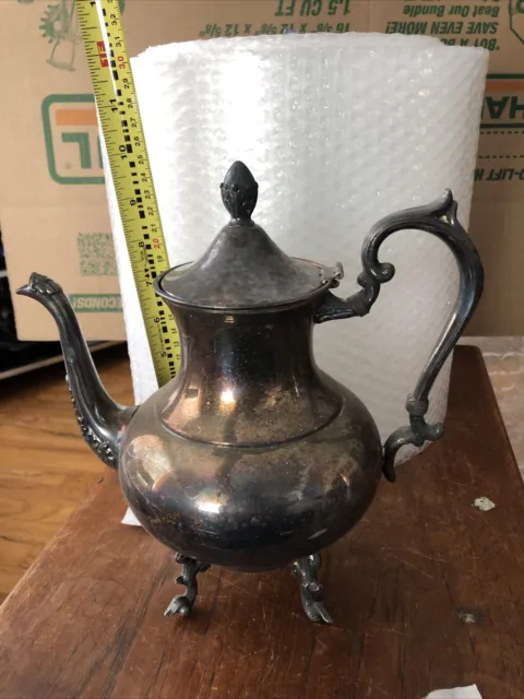 Antique/vintage silver plated Tea Pot