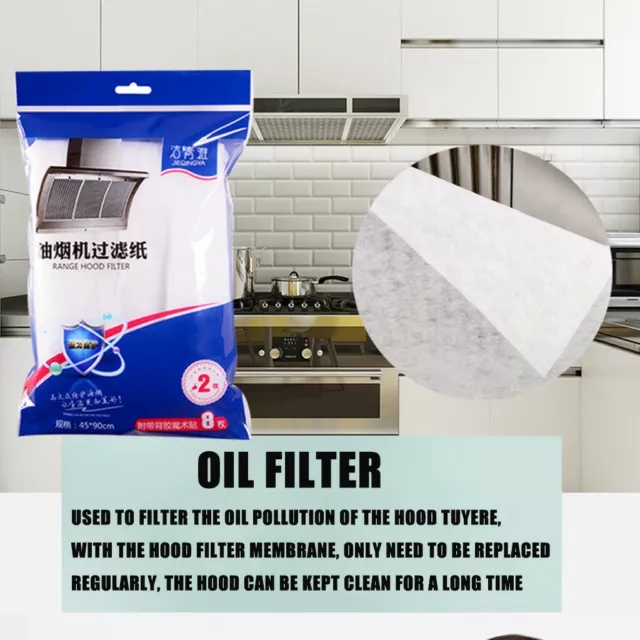 Kitchen F Range Paper Stickers Hood Oil-Proof Oil-Absorbing Filter Fume-Proof PJ