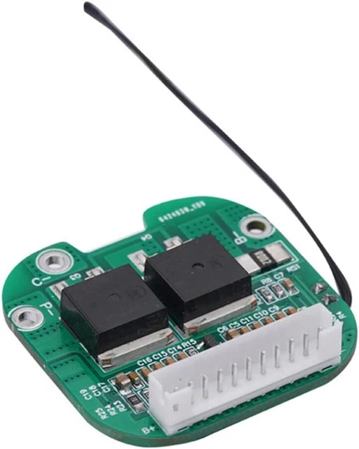 Lrtzizy 10S 36V BMS 15A Porte Diverse IC Integrato per Batteria Scooter 18650