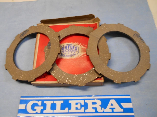 Serie Dischi Frizione Gilera 125/150/175 Anni 50