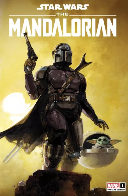 Star Wars Mandalorian #1 Clayton Crain Trade Dress Variant