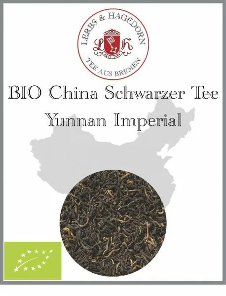 Noir Thé Chine Bio Yunnan Impérial 1 KG