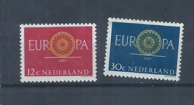 Netherlands stamps.  1960 Europa pair MNH SG 900 & 901  (AC603)