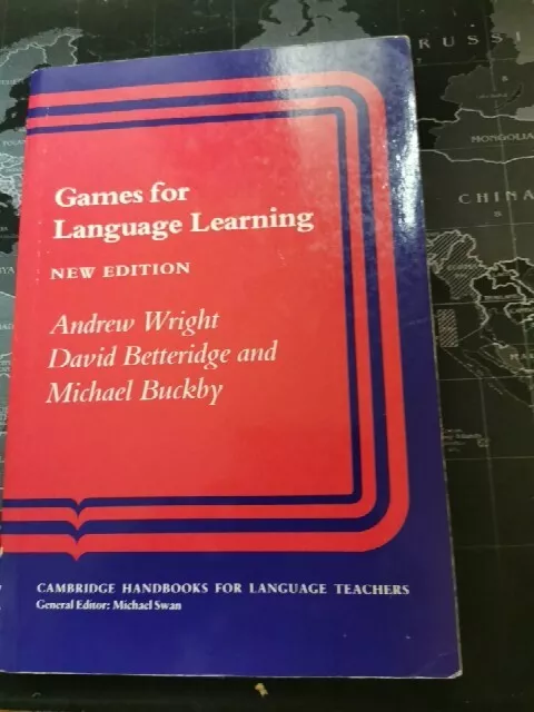 Games For Language Learning Andrew Wright Betteridge Buckby TEFL ESL New Edition