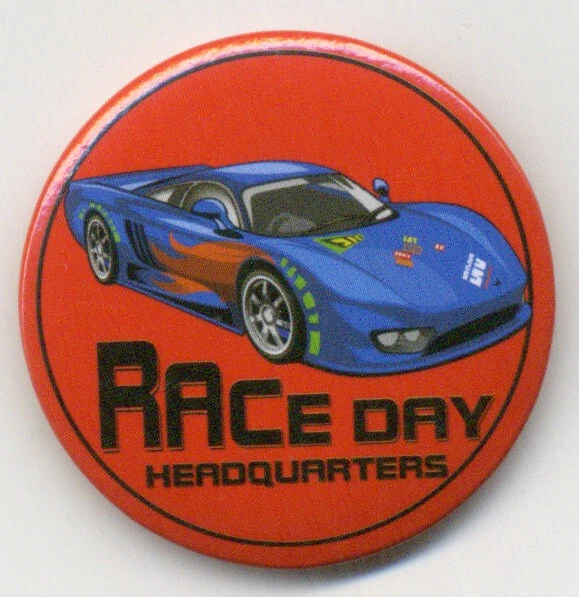 Three Racing Cars Pin RACE DAY HEADQUARTERS Race Car Pin; Hot Wheels Matchbox £12.01 ...