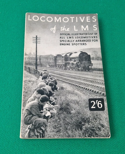 VINTAGE 1947 LOCOMOTIVES Of The LMS Spotter s Train Book 19 99 vintage-1947-locomotives-of-the-lms-spotter-s-train-book-19-99