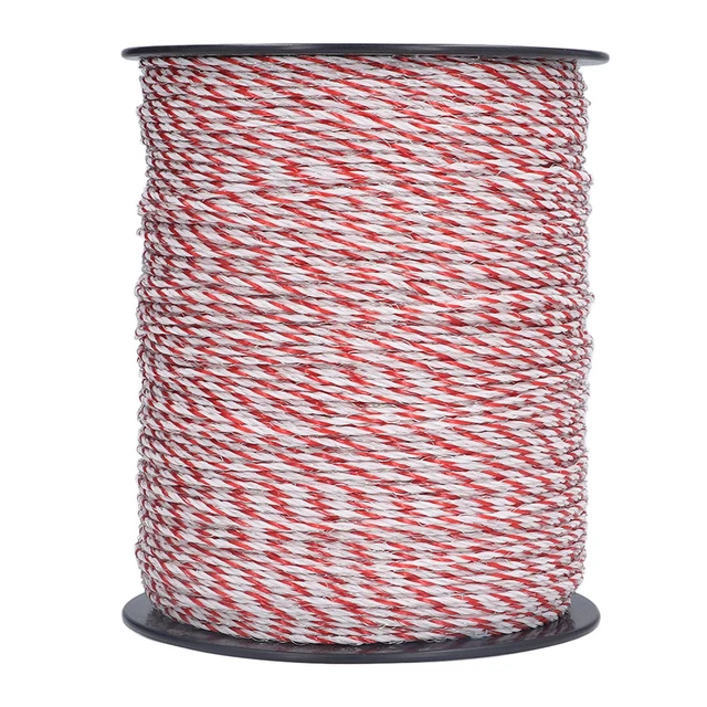 DT 500m Electric Fence Power Wire For Farm Ranch Horses Cattle Sheep Dogs