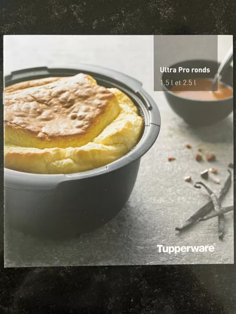 TUPPERWARE Livret recettes cuisine Ultra pro ronds NEUF Livre