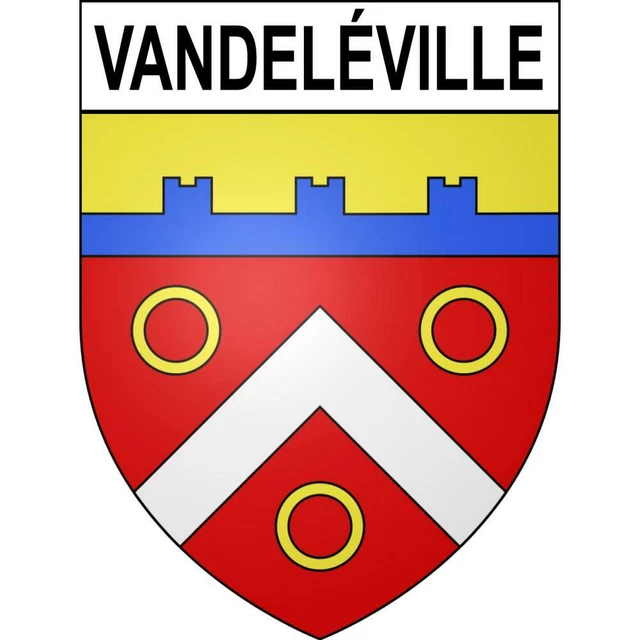 Autocollant Blason / Écusson De Vézelise (54 - Meurthe-et-Moselle) - Sticker Adhésif