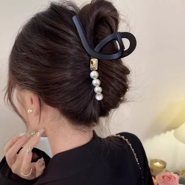 Large Retro Hairpin Plastic Hair Accessories Portable Headwear