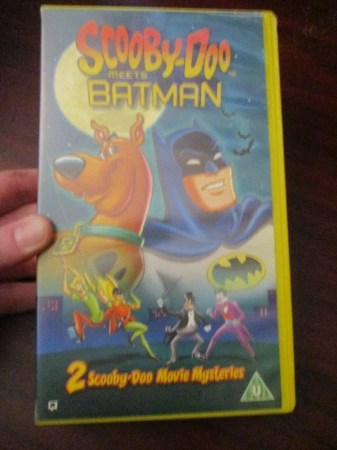 VINTAGE SCOOBY DOO Vhs Video Tape Bundle x6 (U) Retro Batman Childrens