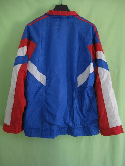 VESTE EQUIPE FRANCE 1992 Adidas Vintage Nylon Jacket Football