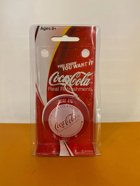 Vintage Blockbuster - Coca Cola - Promotional Yo-Yo / YoYo - RARE - Unopened