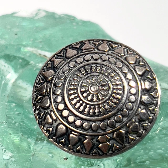 Argent Massif Occasion Belle Broche Ancienne Kabyle Berbère En Argent Massif - Parfait En Pendentif Ou Broche Ethnique Corbeille Argent
