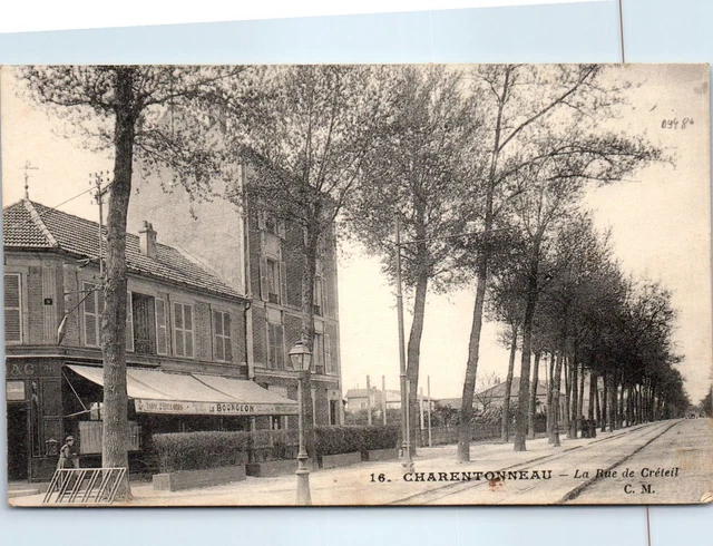 94 CHARENTONNEAU - la rue de creteil.