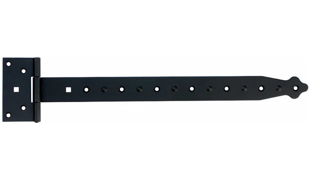 Charnière 387 MM Semi Lourd Noir De