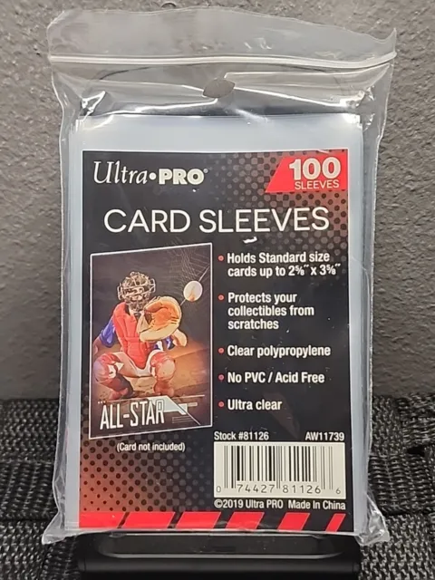 Ultra Pro Graded Card Sleeves   Pack of 100 for sports card Graded