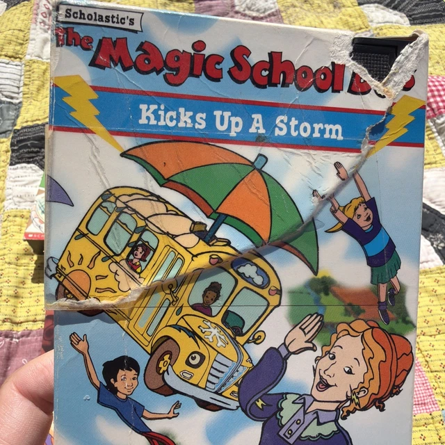 SCHOLASTIC THE MAGIC School Bus VHS Lot of 4 Educational Kids ...