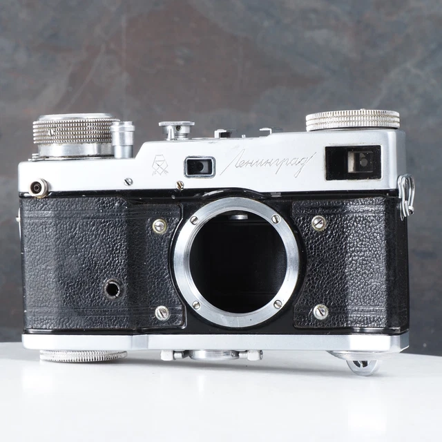 ^ GOMZ Leningrad Soviet Rangefinder Camera - Body Only [READ] #9985