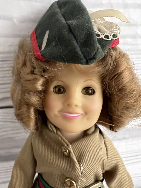 Vintage Shirley Temple 1982 IDEAL 8" Scottish Kilt Wee Willie Winkie Doll Toy 2