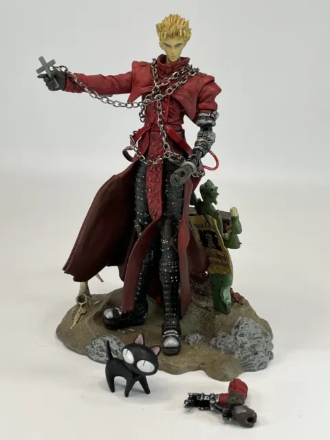 Vash The Stampede TRIGUN Mcfarlane Toy Action Figure with Stand Anime 2000