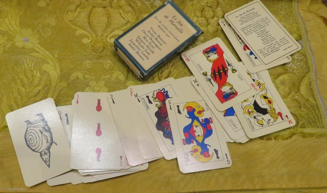 Ancien jeu de 54 cartes La Suisse Historique MULLER TBE
