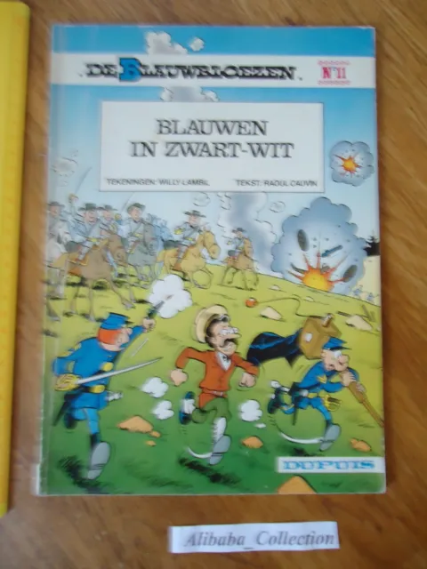 De Blauwbloezen 11 Strip Strips Comic Book Bd