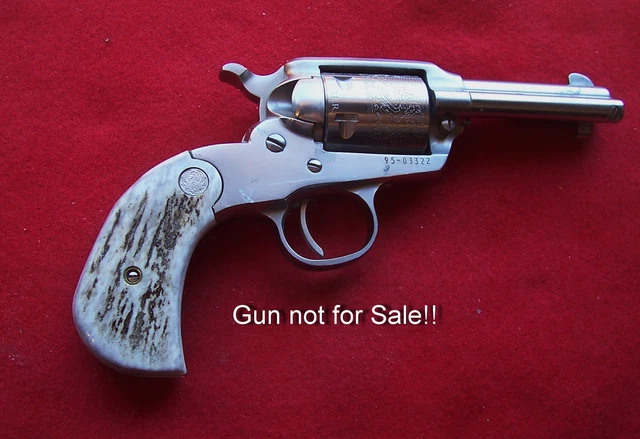 Arizona Custom Grips Magna-Tusk Aged Stag Grips For Ruger Blackhawk Vaquero Single Six Wrangler