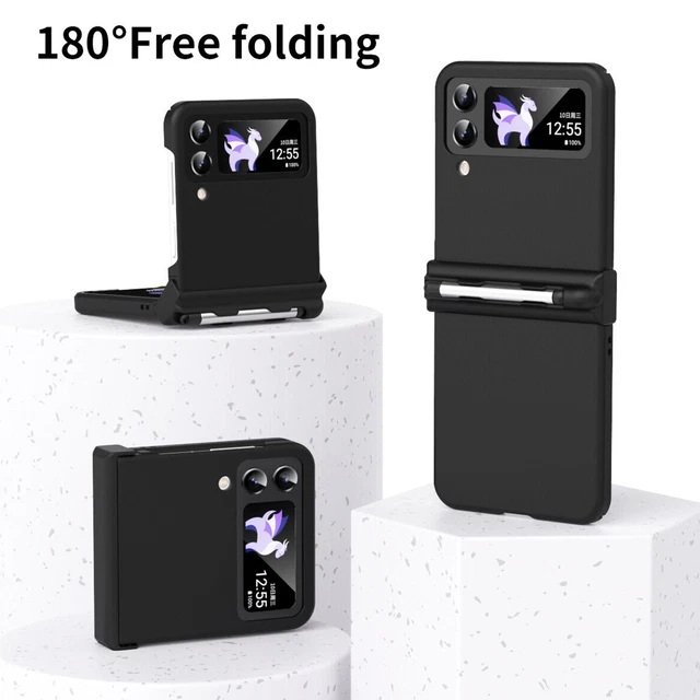 Housse de protection antichoc charnière + stylet pour Samsung Galaxy Z Flip 4 5G