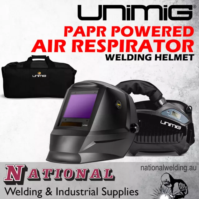 Papr Powered Air Respirator Welding Helmet Unimig U21014K