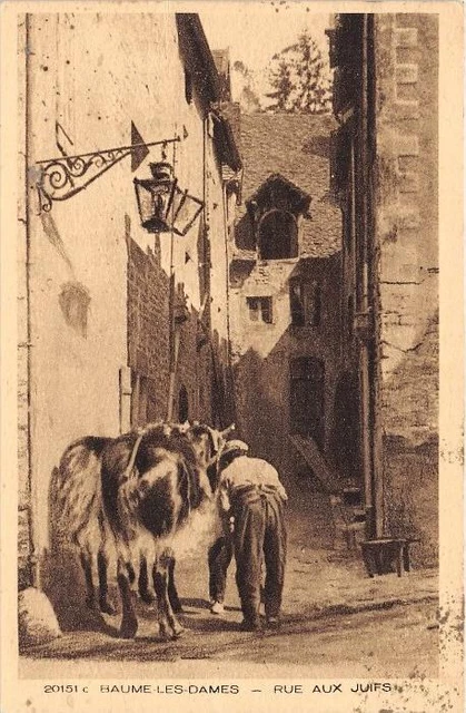 CPA 25 BALUME LES LADIES RUE AUX JEUIS (not common shot