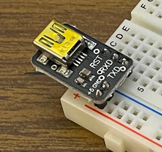 NEW FTDI USBTOSERIAL Converter for Breadboard Projects, with USB
