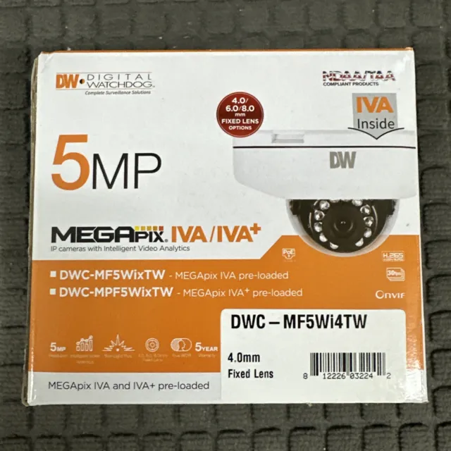 Digital Watchdog 5MP Outdoor Network Dome Camera (DWC-MF5WI4TW)