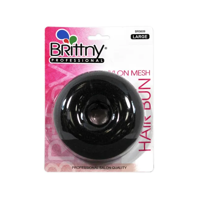 Brittny Womens Hair Rollers Large Nylon Mesh Hair Bun #BR5609